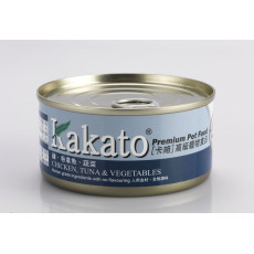 Kakato Chicken, Tuna & Vegetables 雞、吞拿魚、蔬菜 170g X 48罐